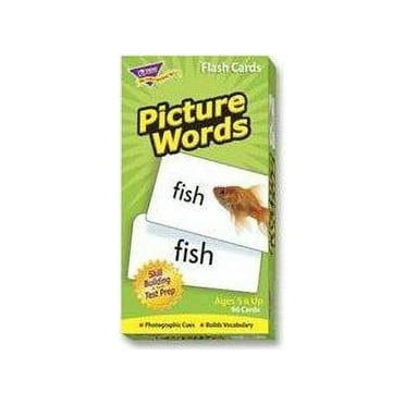 Trend Picture Words Flash Cards