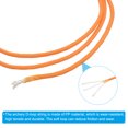 thumbnail image 4 of Archery D Loop Rope 3.3 FT, Bow String Release Nock Wire Nocking Loop Ring, Orange, 4 of 4