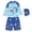Boys Swim 32#Light Blue2, variant on oqasdz Baby Boy Swimsuit Short Sleeve Cartoon Prints Rash Guard and Swim Trunks with Swim Cap Adorable Soft Cozy Holiday Summer Beach Pool