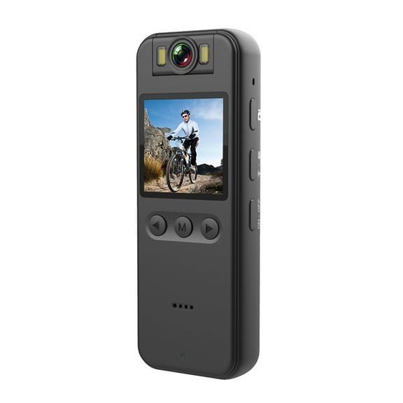 For 2K Body Camera With Audio And Video Recording Wearable Body Cam WiFi Camera Camcorder With 180 Rotatable Lens Magnetic Back Clip  Stand For Law Enforcement Delivery