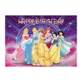 thumbnail image 3 of Fondos de vinilo para fiestas de cumpleaños de princesas de Disney, decoraciones para baby shower, suministros para baby shower, Cenicienta, Sofía, Blancanieves, 3 of 5