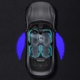thumbnail image 4 of Ovzne Car Rearview Mirror Welcome Light Wing Angel Wing Projection Light Carpet Light Universal On Clearance, 4 of 5