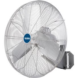 

Global Industrial 24 Washdown Wall Mount Fan 1 Speed 7200 CFM 1/4 HP Single