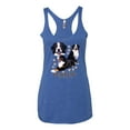 thumbnail image 2 of If It's Not a Bernese It's Just a Gift | Womens Lover Premium Tri-Blend Racerback Tank Top, Vintage Royal, Medium, 2 of 3