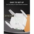 thumbnail image 5 of WiFi Extender Signal Booster,Covers Up to 10000 Sq.ft - 1200Mbps WiFi Booster,WiFi Range Extender,Long Range Amplifier with Ethernet Port for Home, Office, 5 of 7