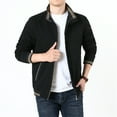 thumbnail image 4 of Vedolay Mens Jackets Casual Work Long Sleeves Light Jacket Clothes Black,XL, 4 of 5