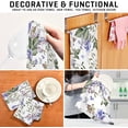 thumbnail image 7 of Coolnut Beautiful Lavender Kitchen Dish Towel Set of 1, Super Soft Absorbent Cleaning Cloth, Reusable Quick Drying Kitchen Towel for Home, Kitchen Washcloth Gift, 7 of 7