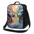 thumbnail image 1 of Balery White And Red Storm Dragon Caja de Almuerzo y Bolsa de Almuerzo para Hombres y Mujeres, Bolsa de Almuerzo Reutilizable con Gran Capacidad, Bolsa de Almuerzo Aislada, 1 of 7