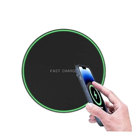 60W Fast Wireless Charger For Phone Wireless Charging Station Chargers Magnetic Wireless Charger Station ,Quick Charge Advantage ,Desk Charger - BLACK