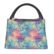 thumbnail image 1 of Disketp blue pink colorful cracked texture Bolsa Térmica Estampada, Bolsa Térmica Aislante para Almuerzo, Playa y Campamento, 1 of 6