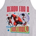 thumbnail image 2 of Disney The Incredibles - Holiday - Ready For A Super Christmas - Men's Jersey Tank Top, 2 of 4