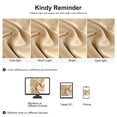 thumbnail image 2 of PiccoCasa Luxury Satin Pillowcases Silky Pillow Cover Set of 2, King Caramel, 2 of 3