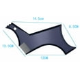 thumbnail image 5 of 2 PCS Men's Beard Shaper Kit Beard Shaping Tool With Inbuilt Transparent Comb Templates for Goatee Mustache , Jaw Cheek/Neck Line, Symmetric/Curve, 5 of 8