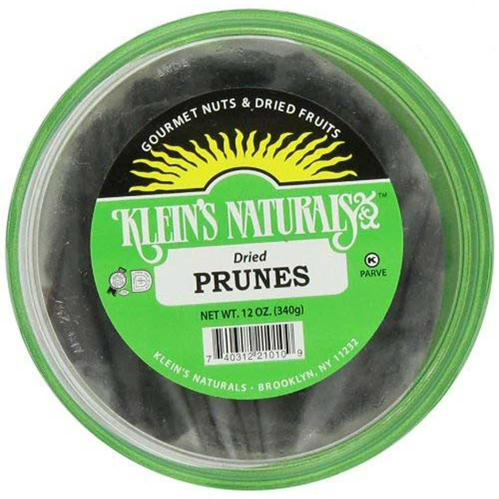 Klein's Naturals Dried Prunes, 12 oz