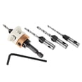 thumbnail image 6 of FESTFENDS 6Pcs Adjustable Countersink Drill Bit Set Carbide Tip for Cabinet Installation Tools, 6 of 8