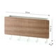 thumbnail image 4 of Inicio Soporte de Pared Soporte para Llaves Organizador Gancho Almacenamiento Decoración Ave - Madera Oscura Macarena Ganchos para colgar en la pared, 4 of 7