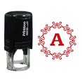 thumbnail image 1 of Printtoo Alphabet A Monogram Octagon Celtic Swirl Frame Self Inking Rubber Stamp Office Stationary, 1 of 7