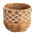 thumbnail image 2 of Eden Grace Twisted Weave Handwoven Wicker Storage Baskets, Set of 3 Piece Count 3, 2 of 6