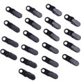 thumbnail image 1 of Warmshine Paquete De 20 Abrazaderas Pequeñas Para Toldo, Juego De Abrazaderas Para Lona, ​​Clips De Trampa Negros, Broches Para Tienda De Campaña, Clips De Abrazadera Para Acampar, Tienda De Campaña P, 1 of 1
