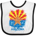 thumbnail image 3 of Inktastic Graffiti Arizona State Flag Boys or Girls Baby Bib, 3 of 4