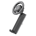 thumbnail image 4 of Magnetic Airplane Phone Holder for Car Back Seat 360° Rotation Travel Desk Phone Mount Adjustable Stand,1 * Phone Holder,Black, 4 of 6