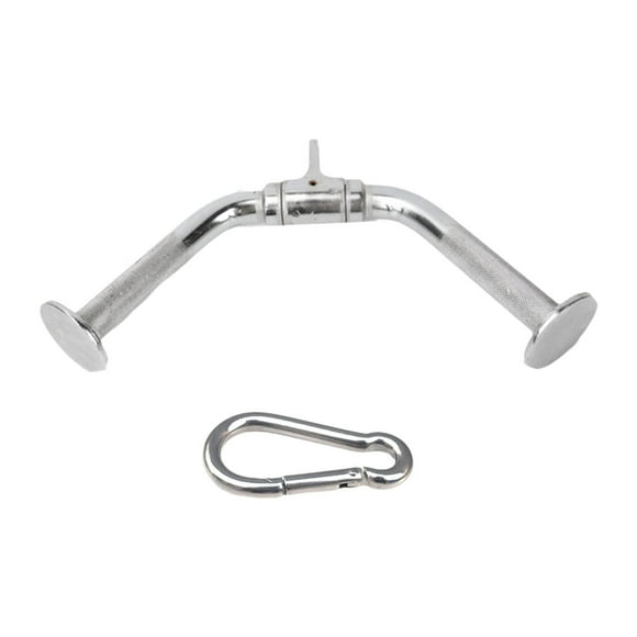 Colaxi Tricep Bar LAT Pulldown Attachment for Home Gym for Pulley System Exercise Handle V Shaped Bar for Fitness Upper Body Workout