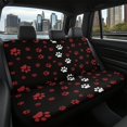 thumbnail image 2 of Psesaysky Dog Paw Print Rear Bench Seat Covers for SUV, 2 Piece Non-Slip Durable Back Seat Covers, Waterproof Dirt Proof Protection for Car Truck, 2 of 2
