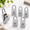 White-6 Pack, variant on Key Lock Box with Resettable Code, Holds 5 Keys, Heavy-Duty Outdoor Lockbox, 6 Pack Pink