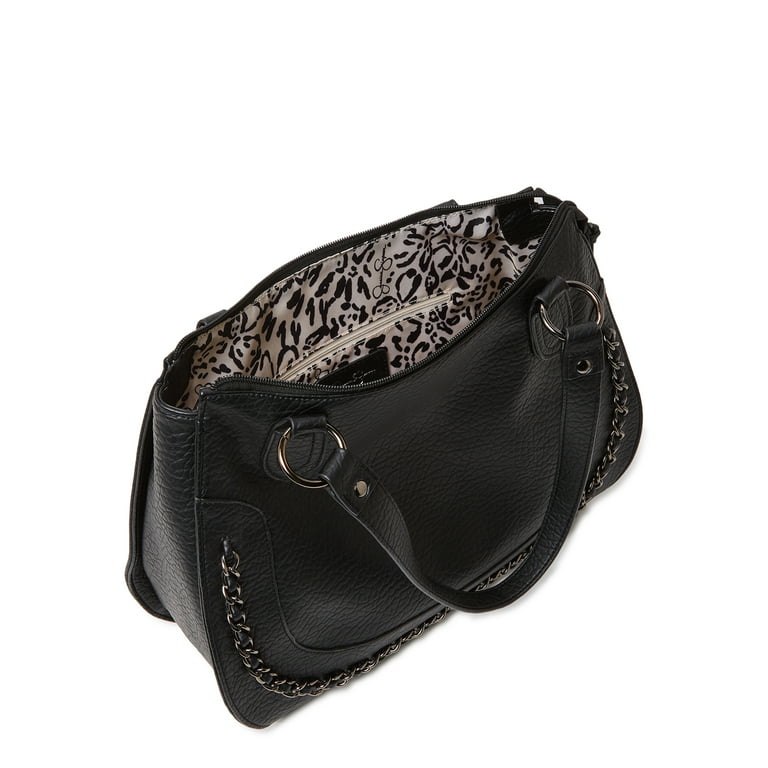 Jessica Simpson Women's Adult Charlie Satchel Handbag Meteorite