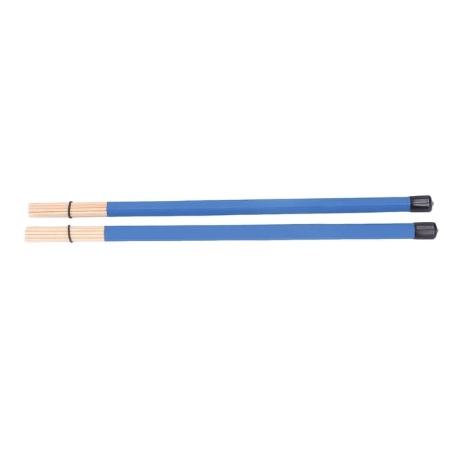 Drum Brush, Bamboo Drums Stick Brushes For Performance Blue