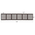 thumbnail image 6 of Unipaws Freestanding Pet Gate 24 inches High 6 Panels, White, 6 of 7