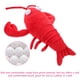thumbnail image 4 of Almohada de felpa de langosta, almohada esponjosa para niños, animales de peluche de vida marina para fiestas temáticas marinas, recuerdos de fiesta de Navidad de 30cm, 4 of 7