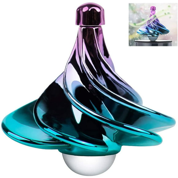 Juguete de escritorio Spinning Top TRUEGOOD Wind Gyro Wind Blow Turn