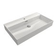 thumbnail image 2 of BOCCHI 1377-001-0126 Milano Wall-Mounted Fireclay Sink with Overflow In White, 2 of 7