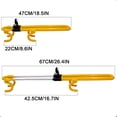 thumbnail image 3 of EGNMCR Car Steering Wheel Lock Steering Wheel Lock Liftable Retractable Car Protection Lock Safe Lock steering wheel lock, 3 of 8