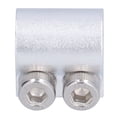 thumbnail image 2 of Metal Motor Wheel Coupler,5 Pcs Shaft Coupling Metal Coupler Shaft Coupling Rigid Stepper World-Class Design, 2 of 8