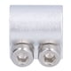 thumbnail image 2 of Acoplador rígido de acoplamiento de eje, Acoplador de eje de 5 piezas Acoplador de rueda de motor de metal Acoplador de rueda de motor Instalación sin esfuerzo, 2 of 8