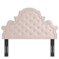 thumbnail image 4 of Modway Diana Tufted Performance Velvet Full/Queen Headboard in Pink, 4 of 7