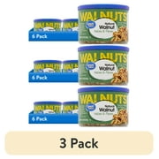 (3 pack) Great Value Natural Walnut Halves & Pieces, 7.25 Oz