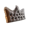 thumbnail image 1 of Cushions Velvet Backrest Cushions Headboard Window Seat and Sofa Embroidered Tufted Design Filling, 1 of 5