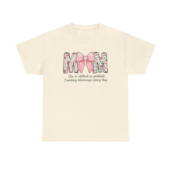 Mom's in gratitude blessings every day for Mother's day Unisex Cotton Tee