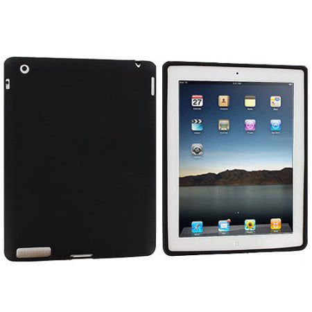 Silicone Skin Case Cover for Apple iPad 4 iPad 3 iPad 2 iPad with Retina display - (Best Case For Ipad With Retina Display)