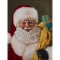 thumbnail image 3 of Johnson, Walt 19x24 Black Modern Framed Museum Art Print Titled - Jolly Saint Nick, 3 of 5