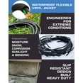 thumbnail image 4 of Iron Forge Cable 2 Pack 50 Ft Black Extension Cord, 16/3, 50 Foot Extension Cord, 3 Prong, Weatherproof - Great for Outside Use, 4 of 7