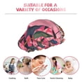 thumbnail image 6 of KLL Cheetah On Toilet Humor Art Pattern Shower Cap & Bath Cap for Women,Reversible Oversized Waterproof Shower Caps for all Hair Lengths,Elastic Reusable Bathing Hair Cap, 6 of 6