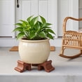 thumbnail image 5 of 3-Piece Invisible Flower Pot Feet, Durable Plastic Planter Risers with Drainage Support for Indoor Outdoor Pots, Patio Garden Balcony Floor and Deck Protection, 5 of 6