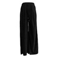 thumbnail image 6 of Gyexs Women Pleated Dress Pants Loose Stretch Dress Work Sweatpants Loose Wide Leg Palazzo Trousers Womens Winter Clothes, #04 Black, Size XL, 6 of 7
