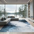 thumbnail image 2 of ODIKA 6'x9' Ultra-Soft Area Rug, Abstract Watercolor With Modern Boho Splatter And Marbled Accents None Washable, Bare feet friendly, Silk-Touch for Guest Room, Bedroom, 2 of 7