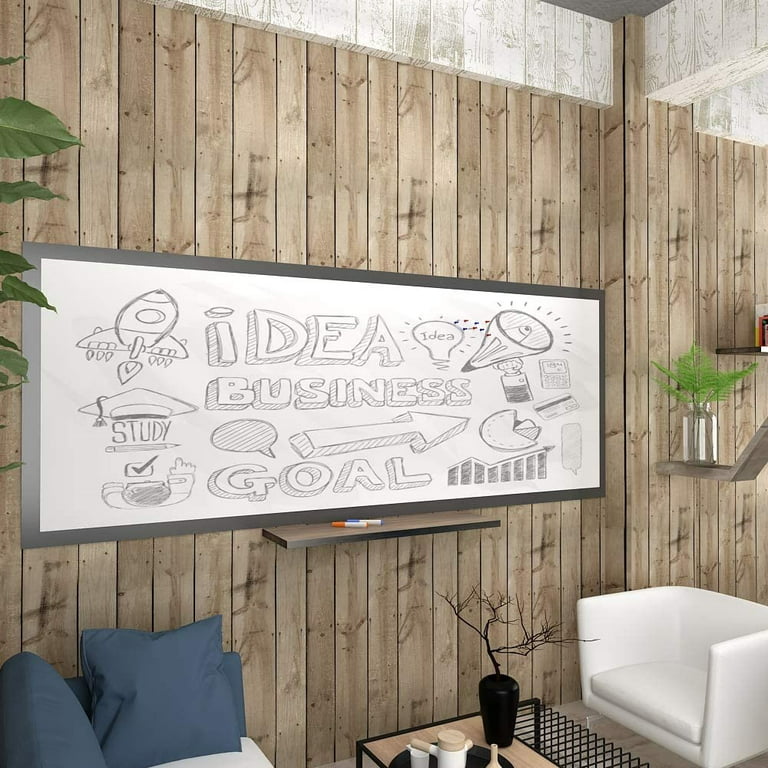 Whiteboard Wallpaper  DIY Tutorial to create Collaborative Walls! 