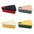 thumbnail image 5 of Pizza Leftover Storage Container,Reusable Pizza Slicone Container,Silicone Food Container, C, 5 of 5